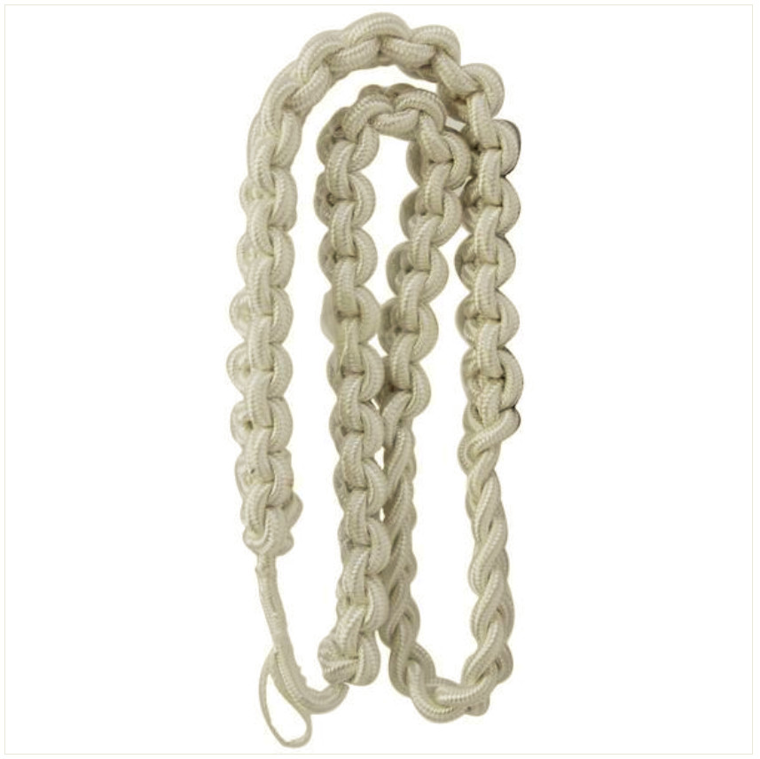 Vanguard SHOULDER CORD: 2723 INTERWOVEN WHITE