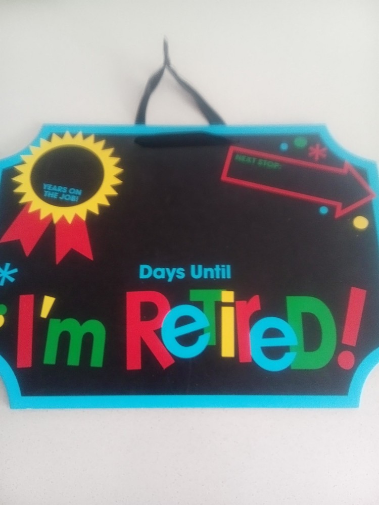 Chalkboard Sign Wall Hanging