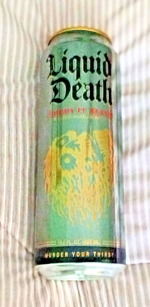 (1) Full Tall Can: LIQUID DEATH ~ BERRY IT ALIVE