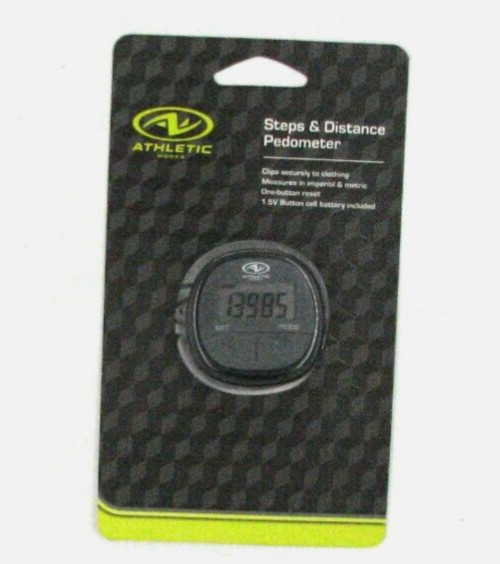 Athletic Works Step and Distance Pedometer
