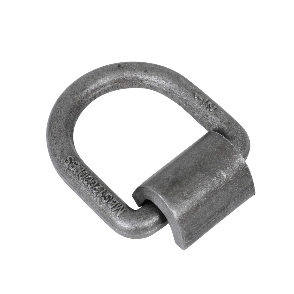 8 Pack Heavy Duty 1/2" Weld-On D Ring Flatbed Truck Trailer Cargo Tie Down Ring