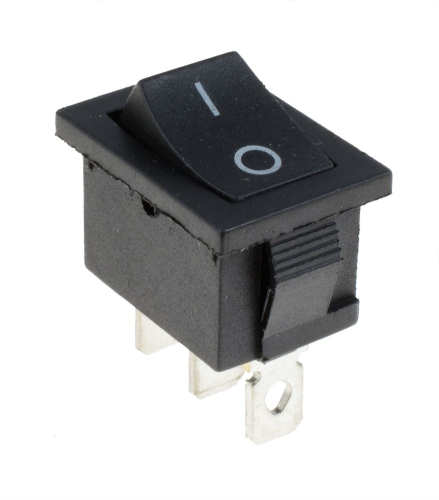 On-On Rectangle Rocker Switch SPDT 6A