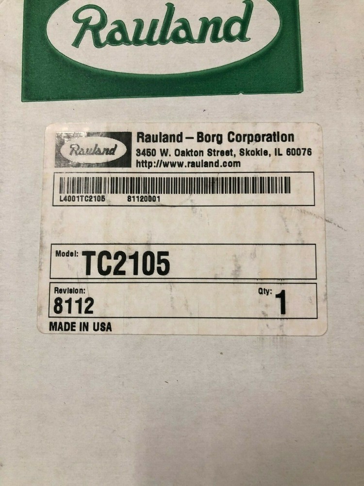 Rauland Borg TC2105 Expander chassis for TC21 "New"