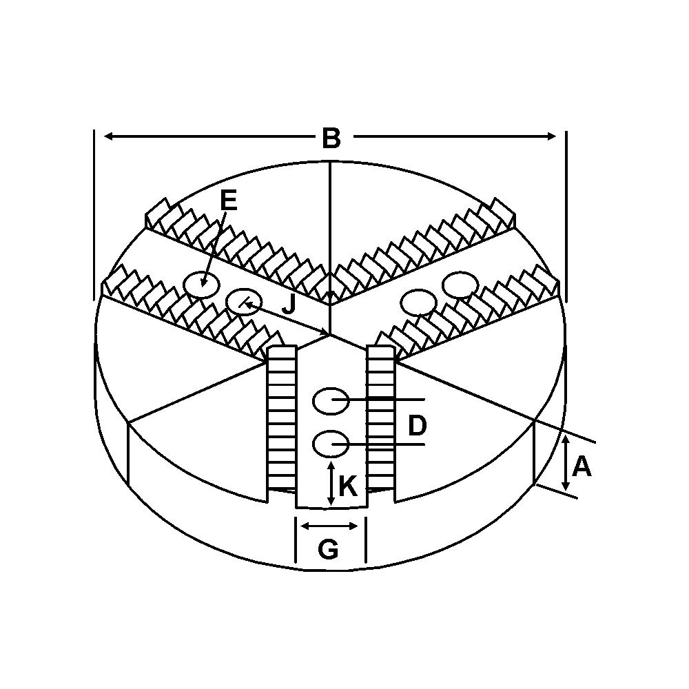 RH3-10200S Clutch Jaws