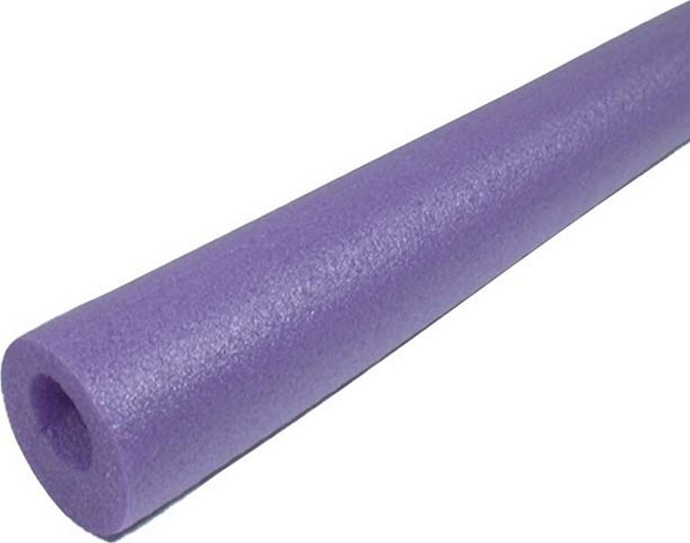 6 Sticks of Purple Roll Bar Padding 3" Diameter