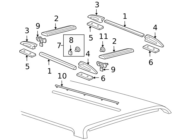 Genuine GM Cross Rail Front Support 88944272
