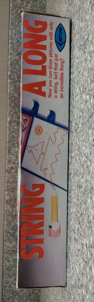 String A Long Game Simple Draw With String Art 810 1984 Aarrow Sealed Contents