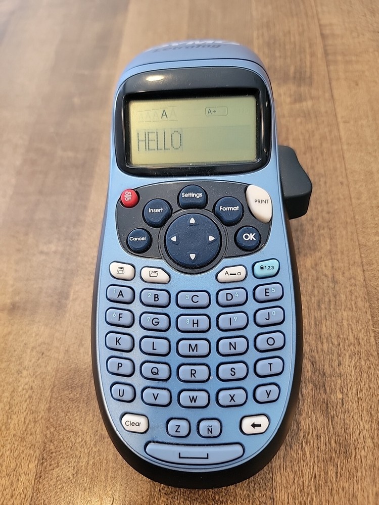 dymo letratag label maker handheld tested works