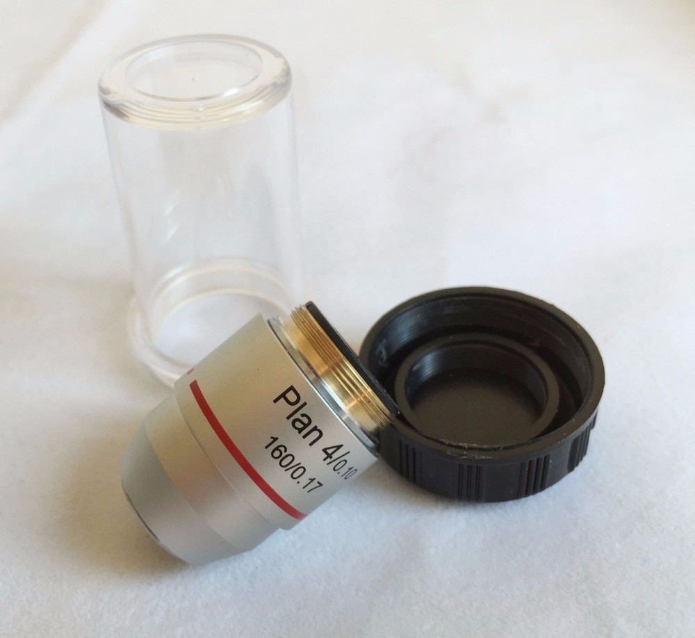 Biological Microscope 195 4x Plan Achromatic Objective lens