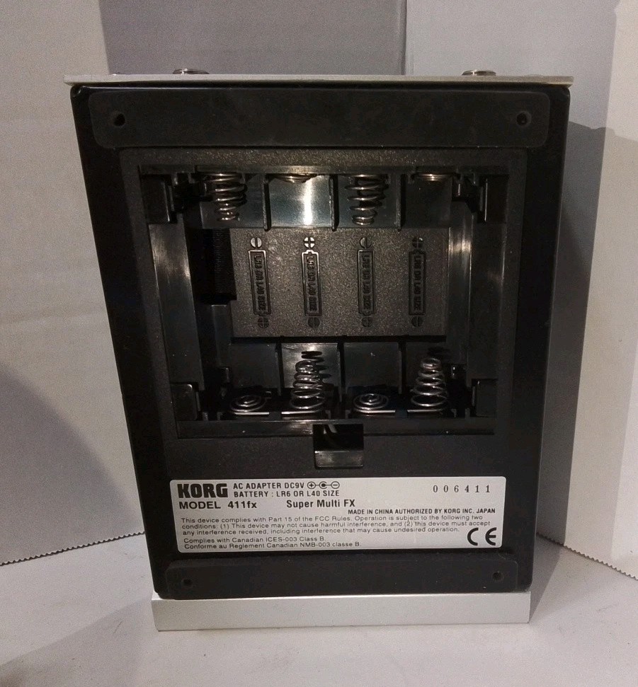 Korg ToneWorks 411fx Super Multi FX Guitar Pedal Processor