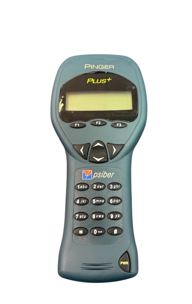 Psiber Data Systems PNG65 Pinger Plus+ Network IP Tester Handheld