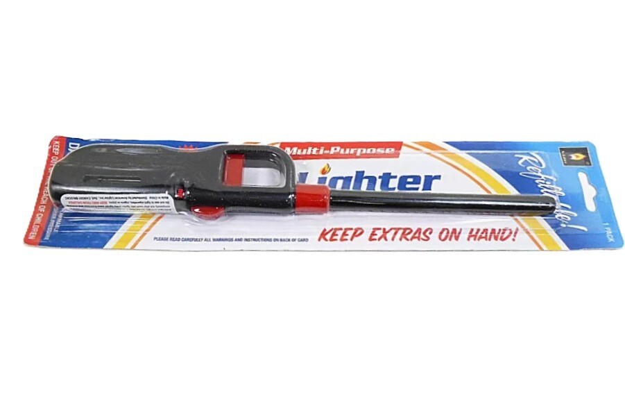 Refillable Butane Lighter for Charcoal, Grill, Multi-Purpose (5 PACK)