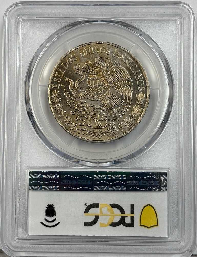 1971-Mo Mexico 5 Pesos PCGS MS67 TOP POP