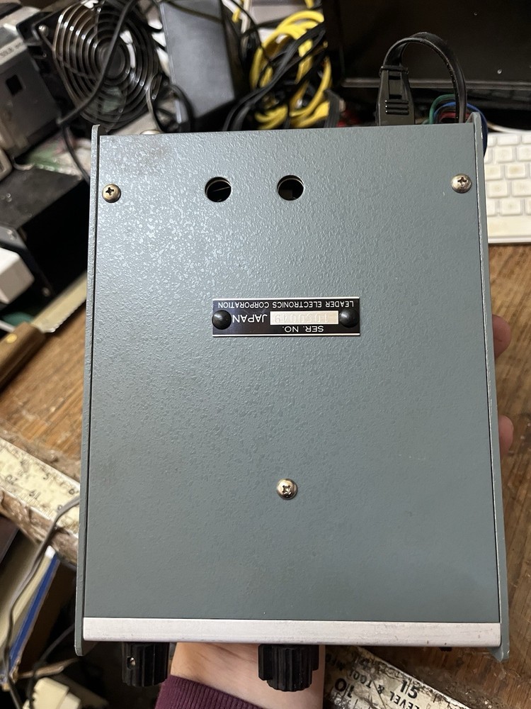 leader lcg 389 color bar pattern generator