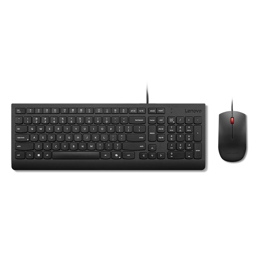Lenovo Essential Wired Combo Black US English