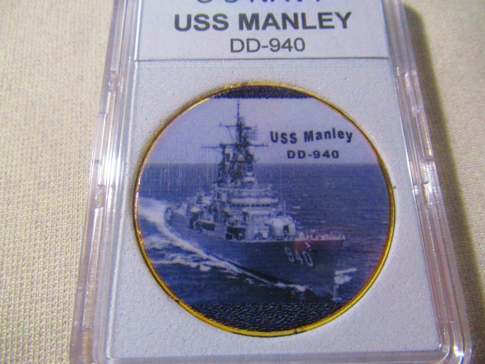 US NAVY - USS Manley DD-940 Challenge Coin