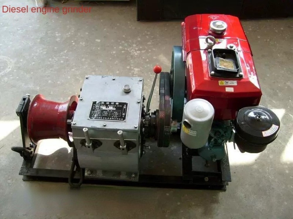 5 Ton Double Capstan Winch Cable Pulling Machine for Power Construction