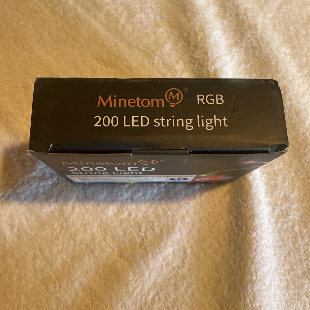 Christmas Multi-Colored Light, 66Ft 200 LED String Light with 4 Modes