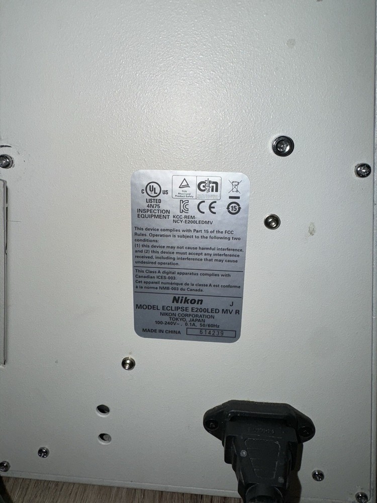 Nikon Eclipse E200 LED Binocular Microscope