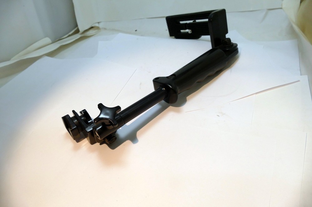 Siegelite Folding Camera Flash Bracket telescoping adjustable left hand