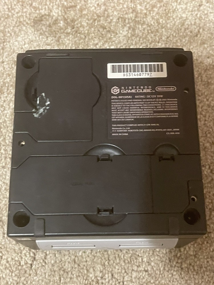 Gamecube Black Console Only Tested