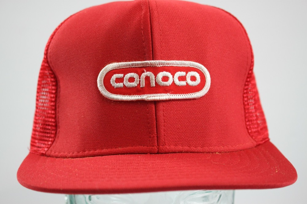 CONOCO Gas Station Red Baseball Cap Hat
