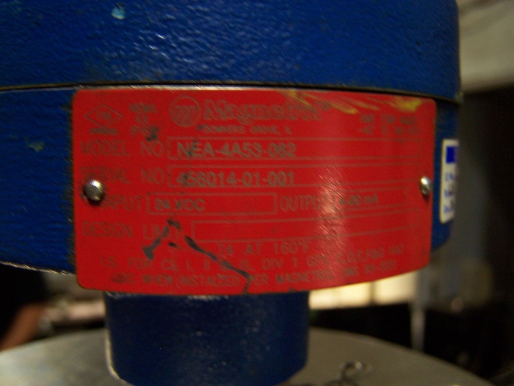 MAGNETROL NEA-4A53-062 TEMPERATURE SENSOR TRANSMITTER 24 VDC 62" PROBE