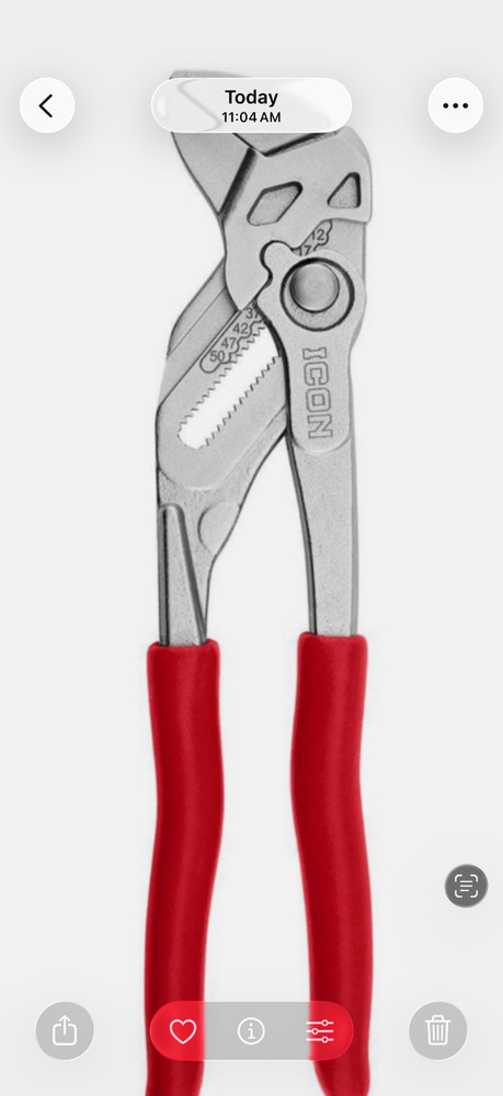 ICON 10 in. Pliers Wrench