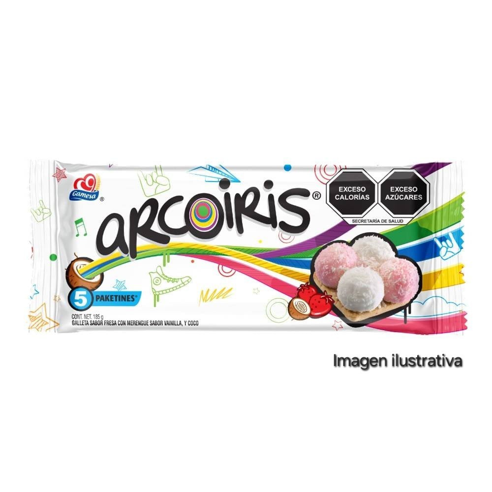 GALLETAS ARCOIRIS/ marshmallow cookie