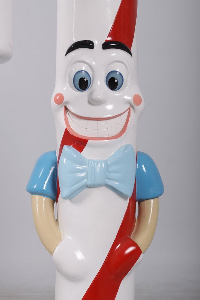 Comic Jr Candy Cane Boy Over Sized Statue Christmas Theme Decor Prop Display