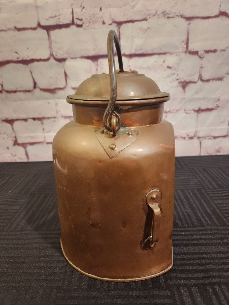 Antique Old Kitchenware Milk Pot/Sugar Storage Container
