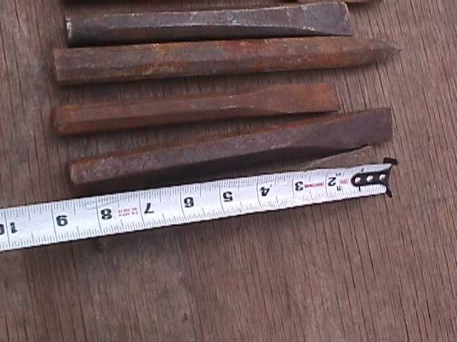PUNCH COLD CHISEL LOT