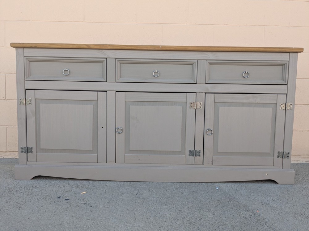 Modern Regency Wood Console Media Entryway Sofa Sideboard Table