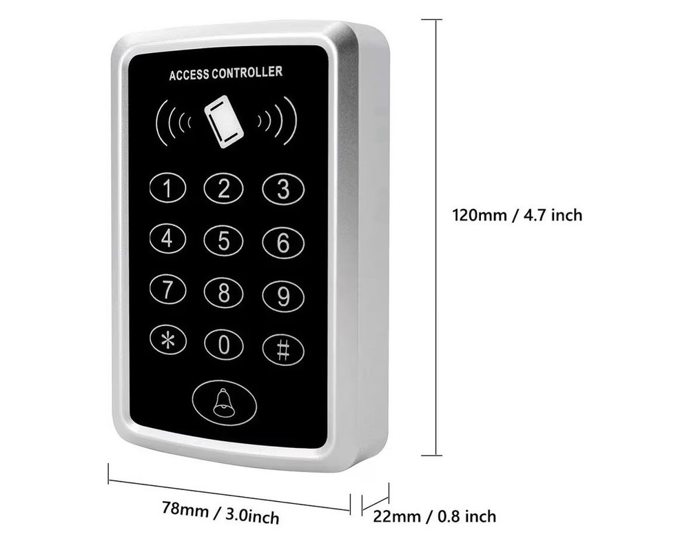 Door Access Control Systems, Stand-Alone Password Keypad