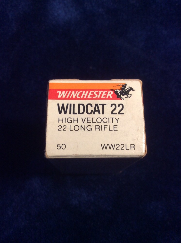 Vintage Winchester Wildcat Empty Box