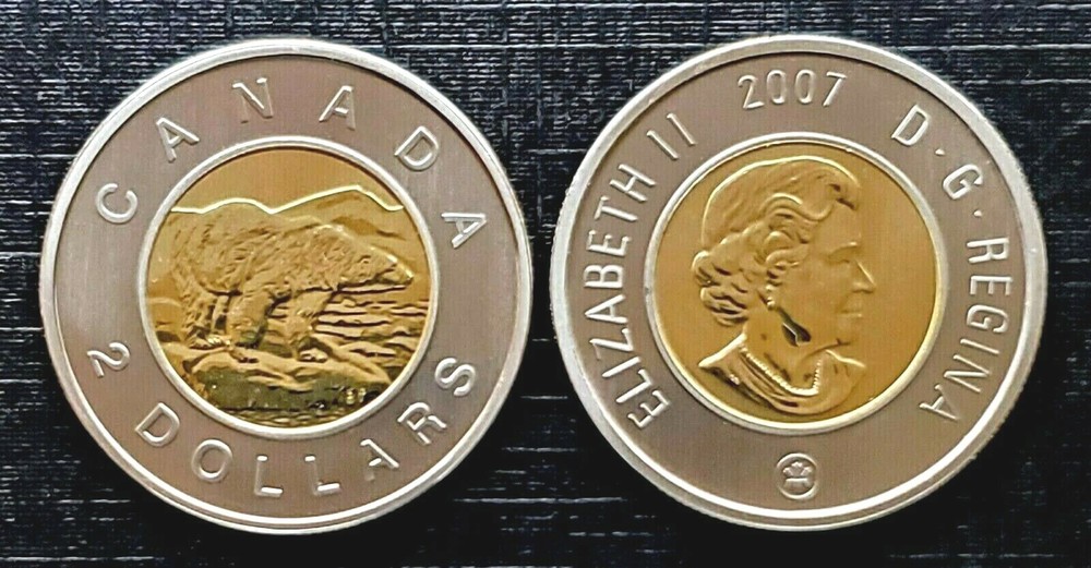 Canada 2007 Regular Specimen Toonie!!