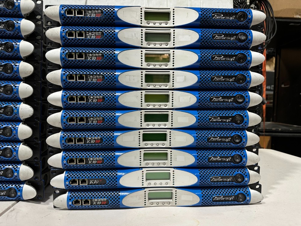 Powersoft K10 DSP 12000W Power Amplifier (PAIR) TrueHeartSound