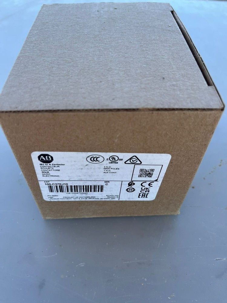 100-C37EJ10 - 24DC - ALLEN BRADLEY - CONTACTOR