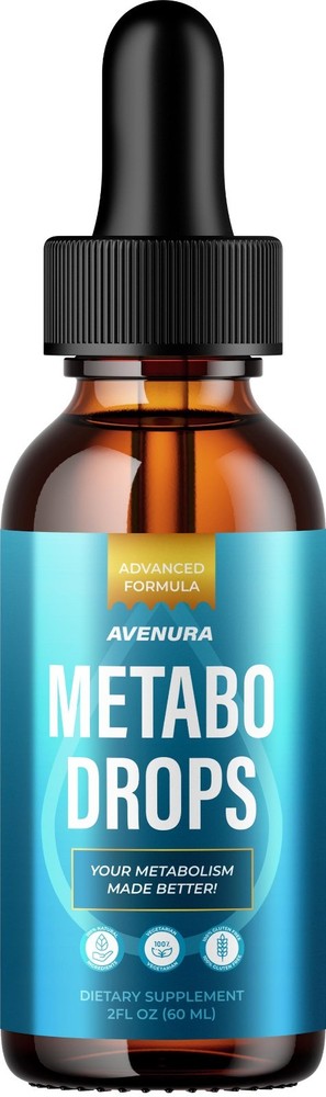(1 Pack) Metabo Drops Liquid Drops – Natural Blend Healthy Organic Support