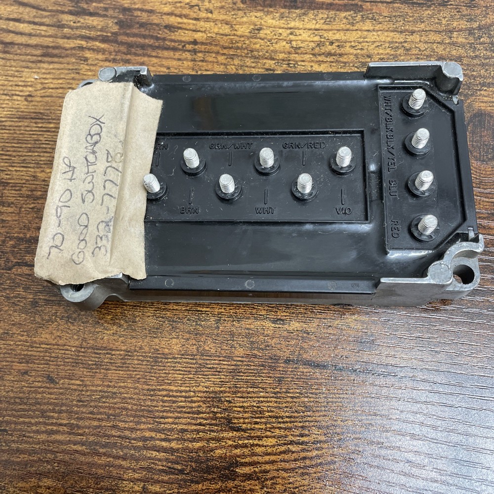 Mercury Quicksilver 332-7778 Switch Box Assembly OEM