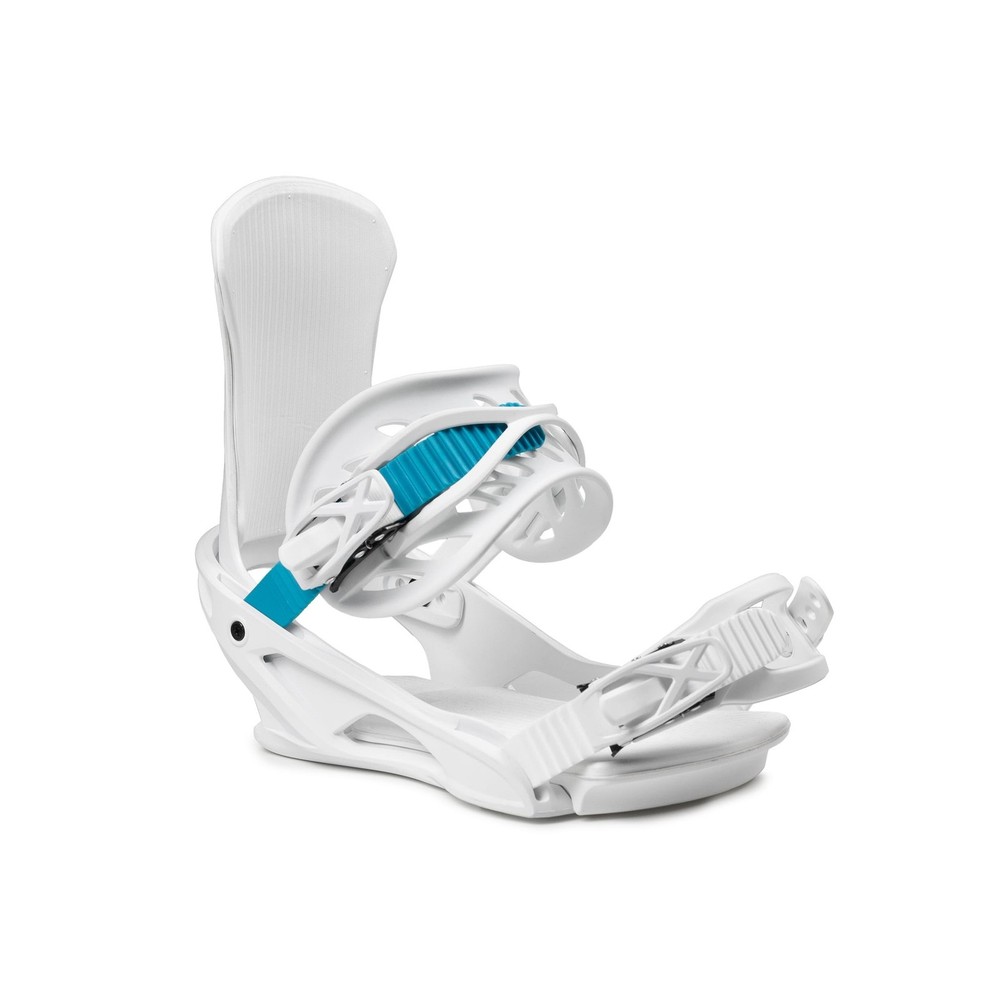 Java Snowboards Fuzz Pedal 2 Snowboard Bindings Large Flat White