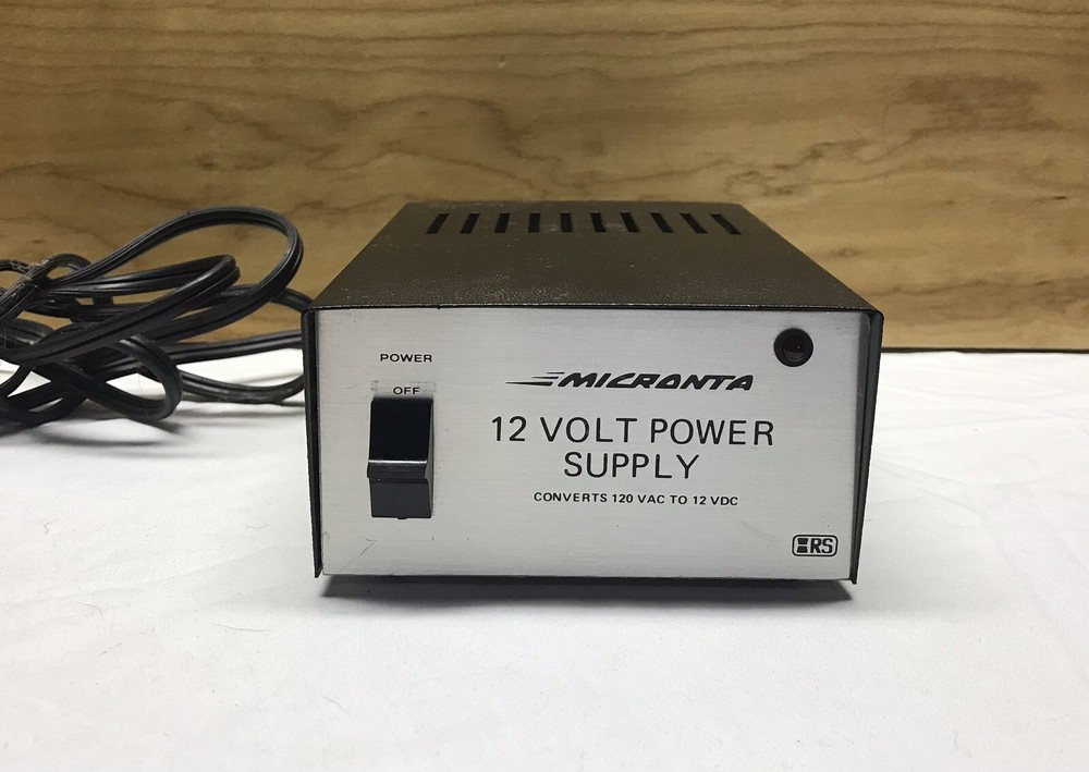 Micronta 12 volt power supply Radio Shack