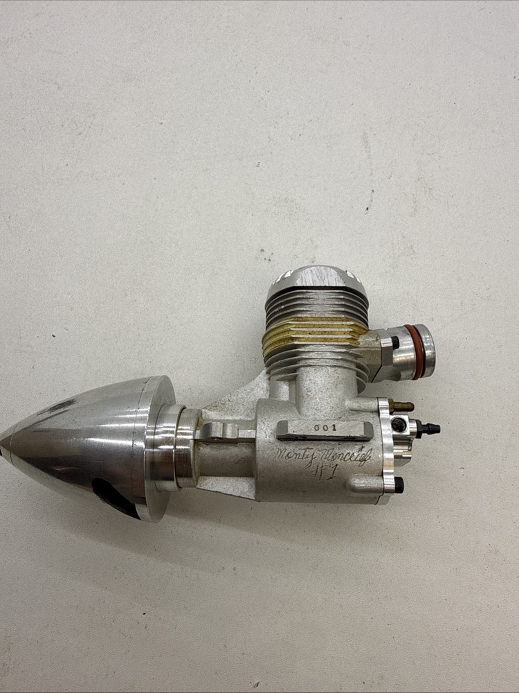 Nelson .40 Nitro Pylon Control Line-Free Flight Model Airplane Rear Engine M6