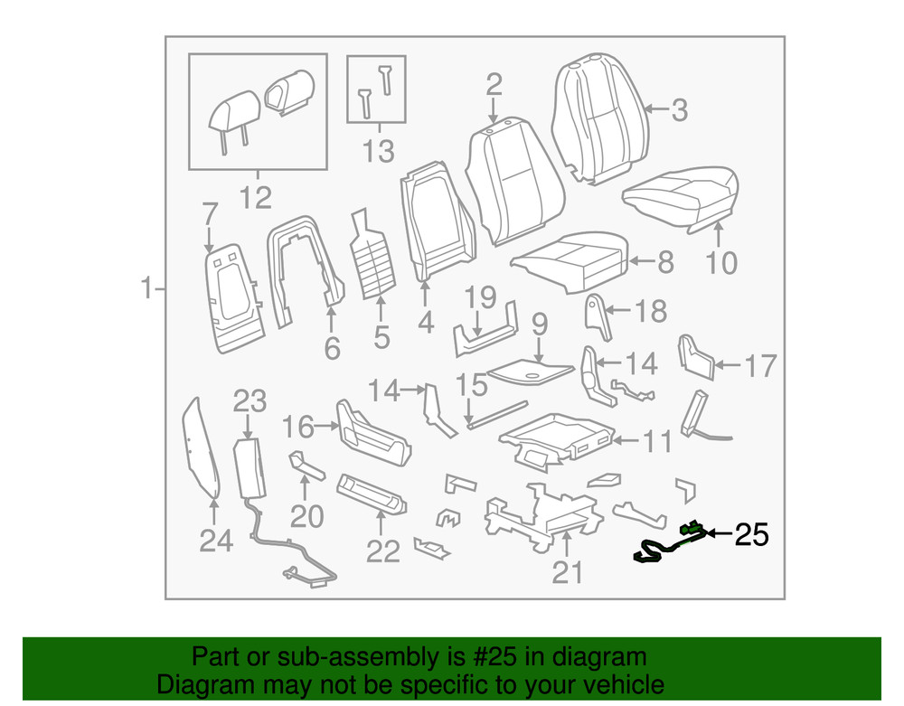 Genuine GM Harness 22814923