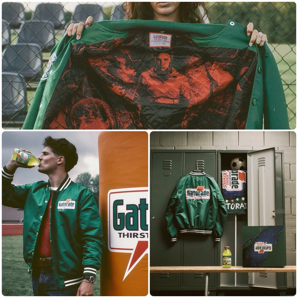 Gatorade x Stranger Things Upside Down Capsule Extra Large XL Jacket