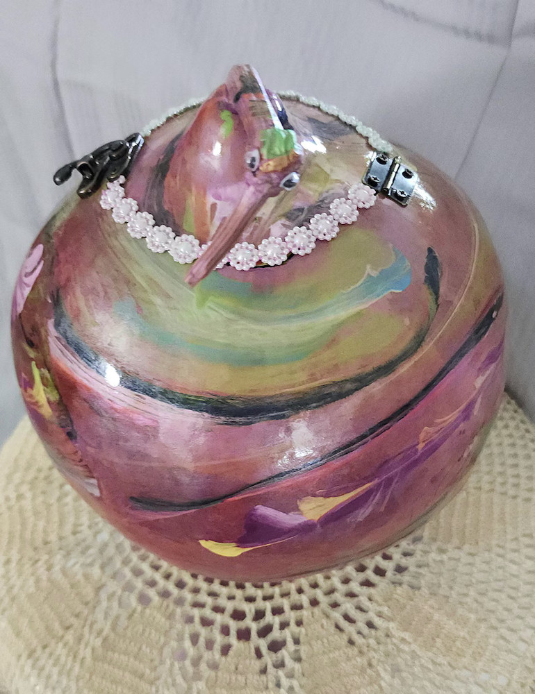 Princess Keepsake Garden Gourd Arts Painted