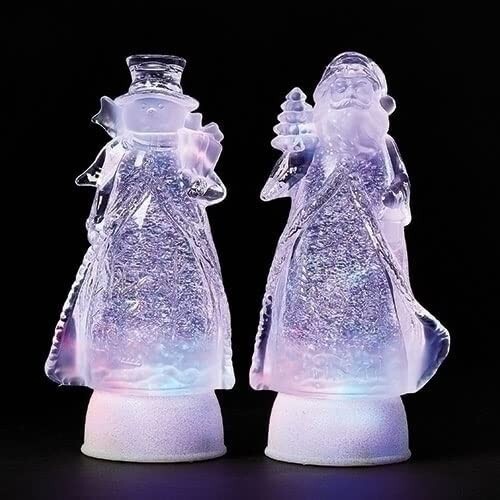 LED Swirl Confetti Light 2A Santa &, Lantern