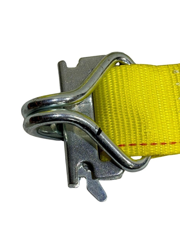 12' E-Track Ratchet Strap w/Wire Hook 4 Pack