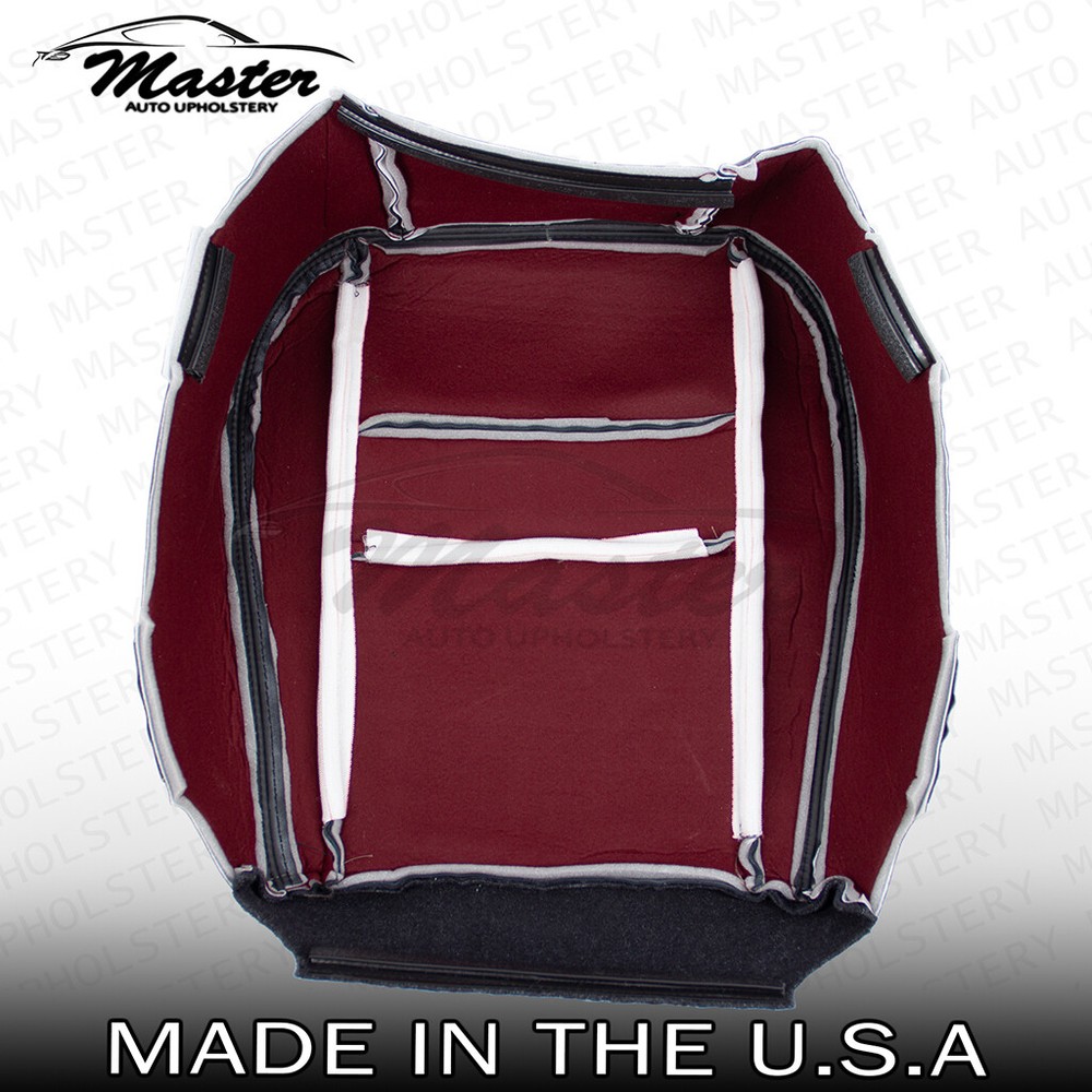 Replacement Fits 2009 - 2012 Ford Escape Front SOLID Black Leather Seat Covers