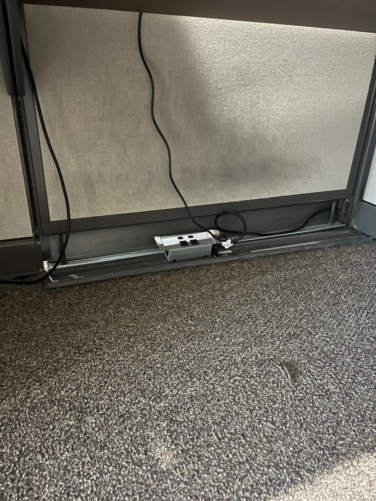 Three Office cubicals